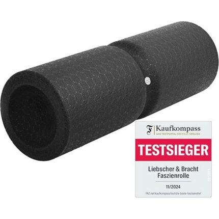 Relieves muscle tension – Liebscher & Bracht FAYO Fascia Roller with Circular Groove, Supports fascia release – Liebscher & Bracht FAYO Fascia Roller with Circular Groove, Enhances muscle recovery – Liebscher & Bracht FAYO Fascia Roller with Circular Groove, Improves flexibility – Liebscher & Bracht FAYO Fascia Roller with Circular Groove