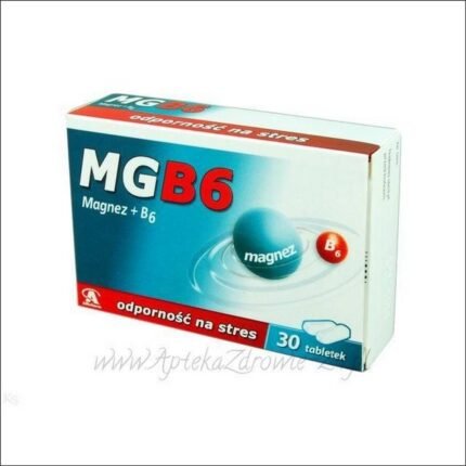 Magnesium deficiency - MG B6 30 TABLETS (AFLOFARM)