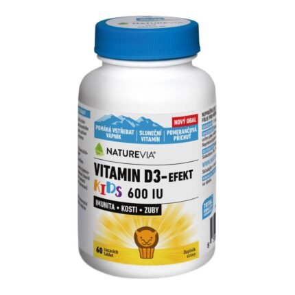 Vitamin D deficiency in children due to limited sun exposure-NATUREVIA Vitamin D3-Effect Kids,