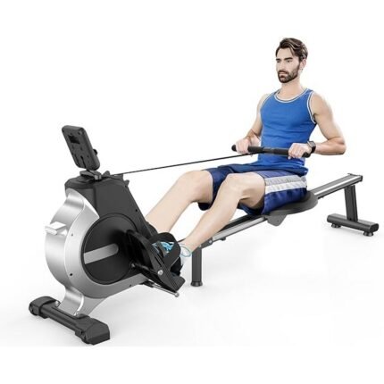 Provides adjustable magnetic resistance for customized workouts – Neezee Rowing Machine with LCD Monitor 16-Level Magnetic Resistance Space-Saving Improved Flywheel Extremely Quiet Rowing Machine 135 kg Load Capacity Family Rowing Machine, Features improved flywheel for smooth rowing – Neezee Rowing Machine with LCD Monitor 16-Level Magnetic Resistance Space-Saving Improved Flywheel Extremely Quiet Rowing Machine 135 kg Load Capacity Family Rowing Machine, Space-saving and quiet design for home use – Neezee Rowing Machine with LCD Monitor 16-Level Magnetic Resistance Space-Saving Improved Flywheel Extremely Quiet Rowing Machine 135 kg Load Capacity Family Rowing Machine, Supports up to 135 kg load capacity – Neezee Rowing Machine with LCD Monitor 16-Level Magnetic Resistance Space-Saving Improved Flywheel Extremely Quiet Rowing Machine 135 kg Load Capacity Family Rowing Machine