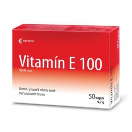 Oxidative stress and cell damage-NOVENTIS Vitamin E 100 mg,