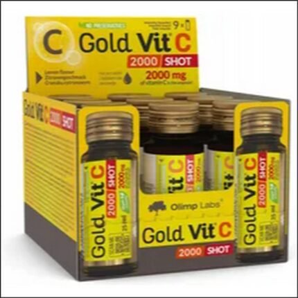 Weak immune system - Olimp Gold Vit C 2000 Shot Lemon Glass Ampoule 25ml