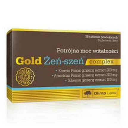 Low energy and fatigue - Olimp Laboratories Gold Ginseng Complex dietary supplement 30 tablets