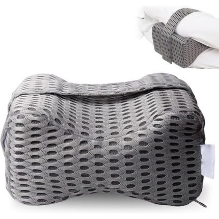 Relieves hip and knee pressure - Orthopaedic Pillow for Legs, Provides ergonomic side sleep support - Orthopaedic Pillow for Legs, Prevents pillow shifting during sleep - Orthopaedic Pillow for Legs, Enhances spinal alignment - Orthopaedic Pillow for Legs