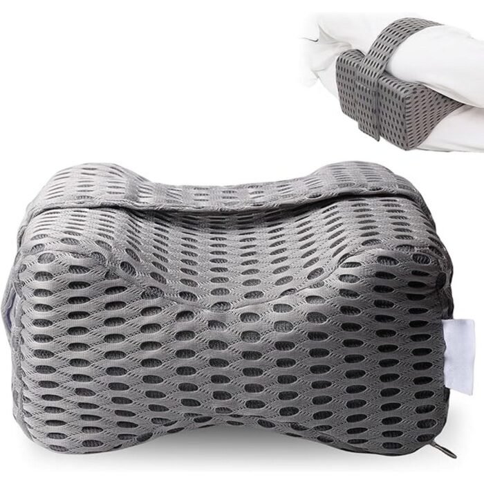 Relieves hip and knee pressure - Orthopaedic Pillow for Legs, Provides ergonomic side sleep support - Orthopaedic Pillow for Legs, Prevents pillow shifting during sleep - Orthopaedic Pillow for Legs, Enhances spinal alignment - Orthopaedic Pillow for Legs