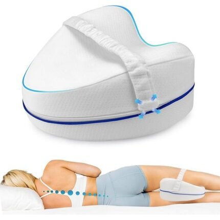 Supports painless sleep - Perffi Knee Pillow for Side Sleepers, Orthopaedic Leg Pillow for Painless Sleep, Relieves joint pressure - Perffi Knee Pillow for Side Sleepers, Orthopaedic Leg Pillow for Painless Sleep, Enhances spinal alignment - Perffi Knee Pillow for Side Sleepers, Orthopaedic Leg Pillow for Painless Sleep, Improves leg comfort - Perffi Knee Pillow for Side Sleepers, Orthopaedic Leg Pillow for Painless Sleep
