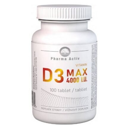 Vitamin D Deficiency-PHARMA ACTIV Vitamin D3 MAX 4000 IU,