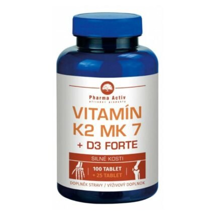 Poor Bone Health-PHARMA ACTIV Vitamin K2 MK7 + D3 FORTE 1000 IU,