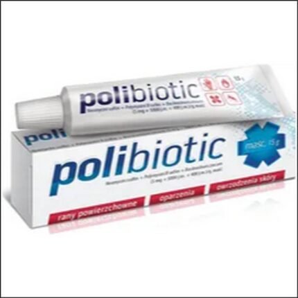 Superficial wounds - Polibiotic ointment for superficial wounds, burns, skin ulcers, 15 g