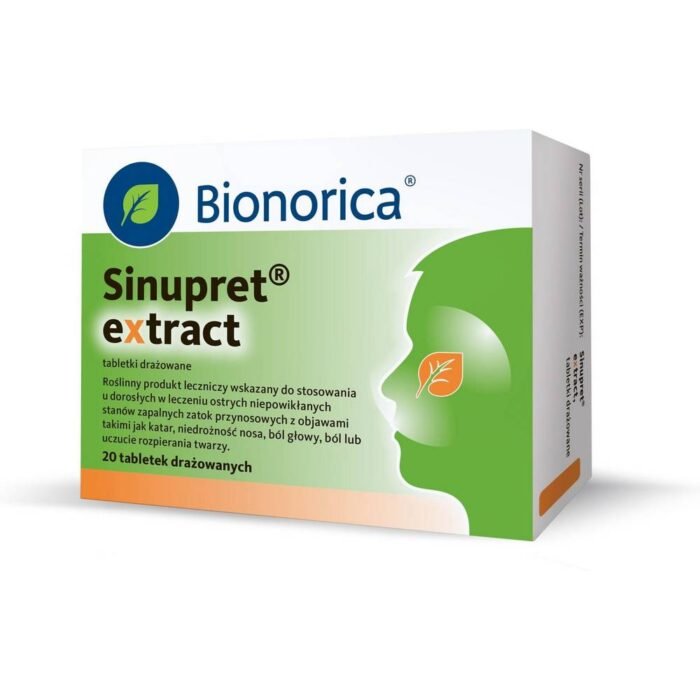 Sinus congestion - Bionorica Sinupret Extract 20