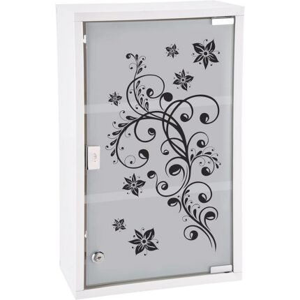 Store and organize medicines stylishly with this Spetebo XXL wall-mounted medicine cabinet.