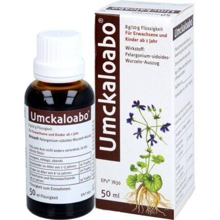Sore and irritated throat - Pharma Natura UMCKALOABO 50 ml