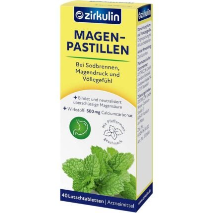 Stomach discomfort - DISTRICON ZIRKULIN 40