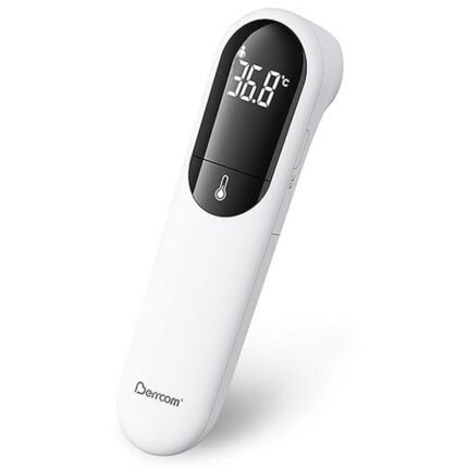 Provides quick and accurate fever detection - Berrcom Fever Thermometer Contactless Infrared Forehead Thermometer with Dual Probe Technology Fever Thermometer for Children and Adults with Instant Reading, Gentle Vibration Alarm, Ensures hygienic no-contact measurement - Berrcom Fever Thermometer Contactless Infrared Forehead Thermometer with Dual Probe Technology Fever Thermometer for Children and Adults with Instant Reading, Gentle Vibration Alarm, Offers precise dual probe measurement - Berrcom Fever Thermometer Contactless Infrared Forehead Thermometer with Dual Probe Technology Fever Thermometer for Children and Adults with Instant Reading, Gentle Vibration Alarm, Alerts users with gentle vibration alarm - Berrcom Fever Thermometer Contactless Infrared Forehead Thermometer with Dual Probe Technology Fever Thermometer for Children and Adults with Instant Reading, Gentle Vibration Alarm