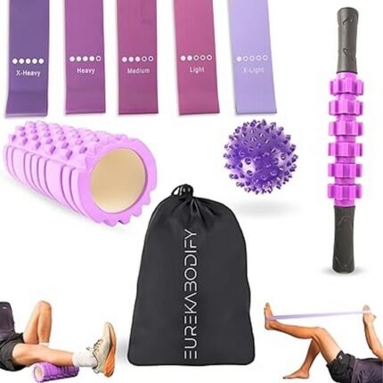 Relieves muscle tension-EUREKA BODIFY Muscle Massage Roller, Improves flexibility-EUREKA BODIFY Muscle Massage Roller, Supports faster recovery-EUREKA BODIFY Muscle Massage Roller, Reduces risk of injury-EUREKA BODIFY Muscle Massage Roller
