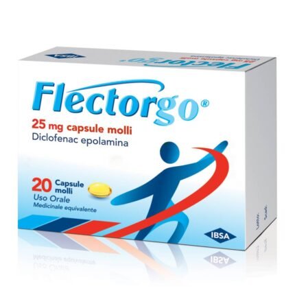 Muscle Pain - IBSA Flectorgo 25 mg 20