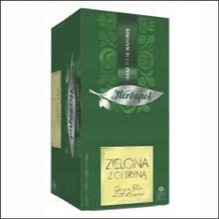 Lack of natural morning energy boost – HERBAPOL BREAKFAST herbata ZIELONA Z CYTRYNĄ Green Tea with Lemon 20 KOPERT
