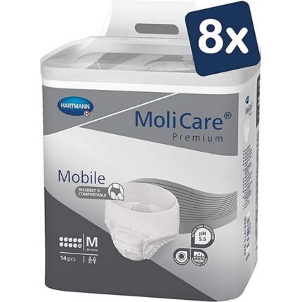 Prevents leaks-MoliCare Premium Mobile 10 Drops Adult Nappies, Controls odours-MoliCare Premium Mobile 10 Drops Adult Nappies, Ensures comfort-MoliCare Premium Mobile 10 Drops Adult Nappies, Provides discreet wear-MoliCare Premium Mobile 10 Drops Adult Nappies