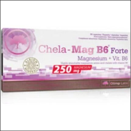 Magnesium deficiency leading to muscle cramps and spasms - Olimp Chela-Mag B6 Forte 60 caps