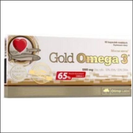 Deficiency of essential omega-3 fatty acids (EPA and DHA) - Olimp Gold Omega 3 60 caps