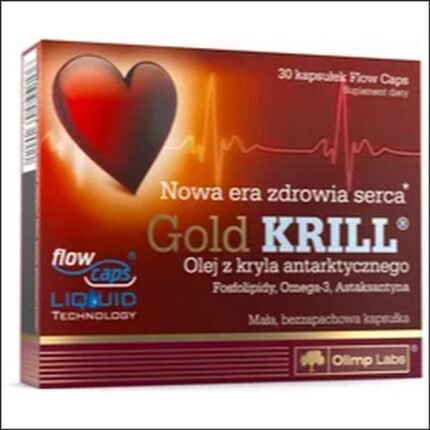 Poor cardiovascular health due to low omega-3 intake - Olimp Krill Gold 30 caps