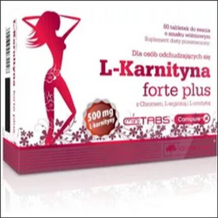 Inefficient fat metabolism - Olimp L-Carnitine Forte Plus 80 tablets