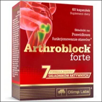 Joint pain and discomfort - Olimp Lab Arthroblock Forte 60 caps
