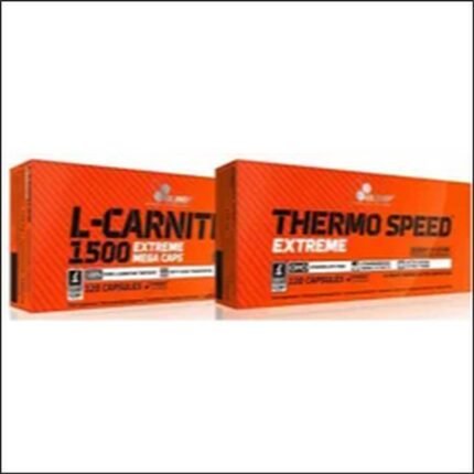 Slow metabolism and fat burning - Olimp Sport Nutrition Set Thermo Speed Extreme 120 Caps + L Carnitine 120 Caps