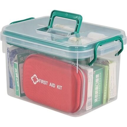 Organization-Minekkyes First Aid Box, Quick access to supplies-Minekkyes First Aid Box, Safe storage-Minekkyes First Aid Box, Portable convenience-Minekkyes First Aid Box