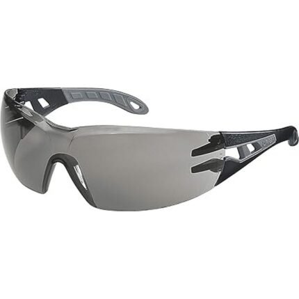 Safety glasses with Supravision Excellence/Extreme technology, metal-free, anti-fog and scratch-resistant lenses, unisex, lightweight and durable for industrial and laboratory use.