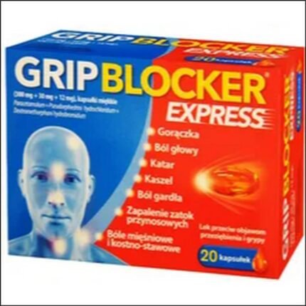 Fever - GRIPBLOCKER EXPRESS capsules 0.3g+0.03x 20