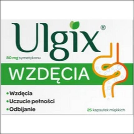 Abdominal bloating - Hasco-Lek Ulgix For Flatulence 25 caps