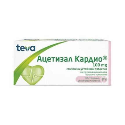 Thrombus formation -Teva Acetizal Cardio 100 mg ,