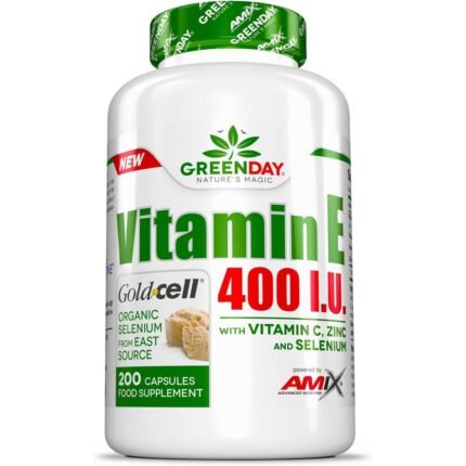 Support of the body's antioxidant protection — AMIX Food Supplement Vitamin E 400 I.U.,