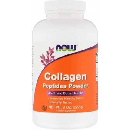 Supports joint and cartilage health — NOW Foods Collagen Peptides Powder, 227 g,