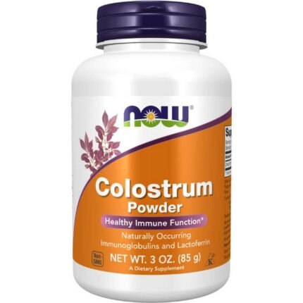 Immune system support — Now Foods Colostrum Powder, 85g