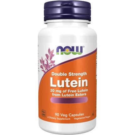 Supports retina and macula health — Now Foods Double Strength Lutein 20mg,