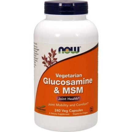 Joint health support — Now Foods Glucosamine & MSM Vegetarian,