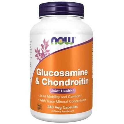 Joint health support — Now Foods Glucosamine, Chondroitin and Trace Minerals, 240,