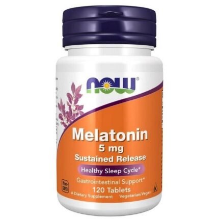 Difficulty falling asleep — Now Foods Melatonin 5 mg,