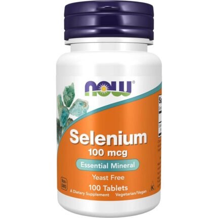 Supports thyroid function — Now Foods Selenium 100 mcg,