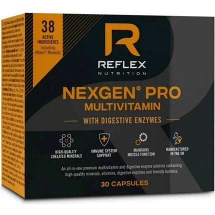 Advanced multivitamin with digestive enzymes — Reflex Nutrition Nexgen Pro Multivitamin + Digestive Enzymes