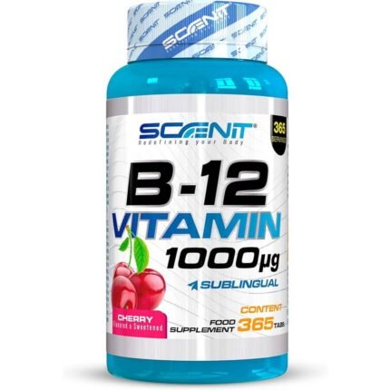 Support for red blood cell production and prevention of anemia — Scenit Redefining your Body Sublingual Vitamin B12 1000 mcg