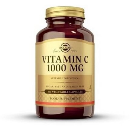 Support for immune system and antioxidant protection — Solgar Vitamin C 1000 mg