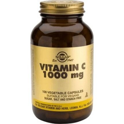Support for immune system and antioxidant protection — Solgar Vitamin C 1000mg